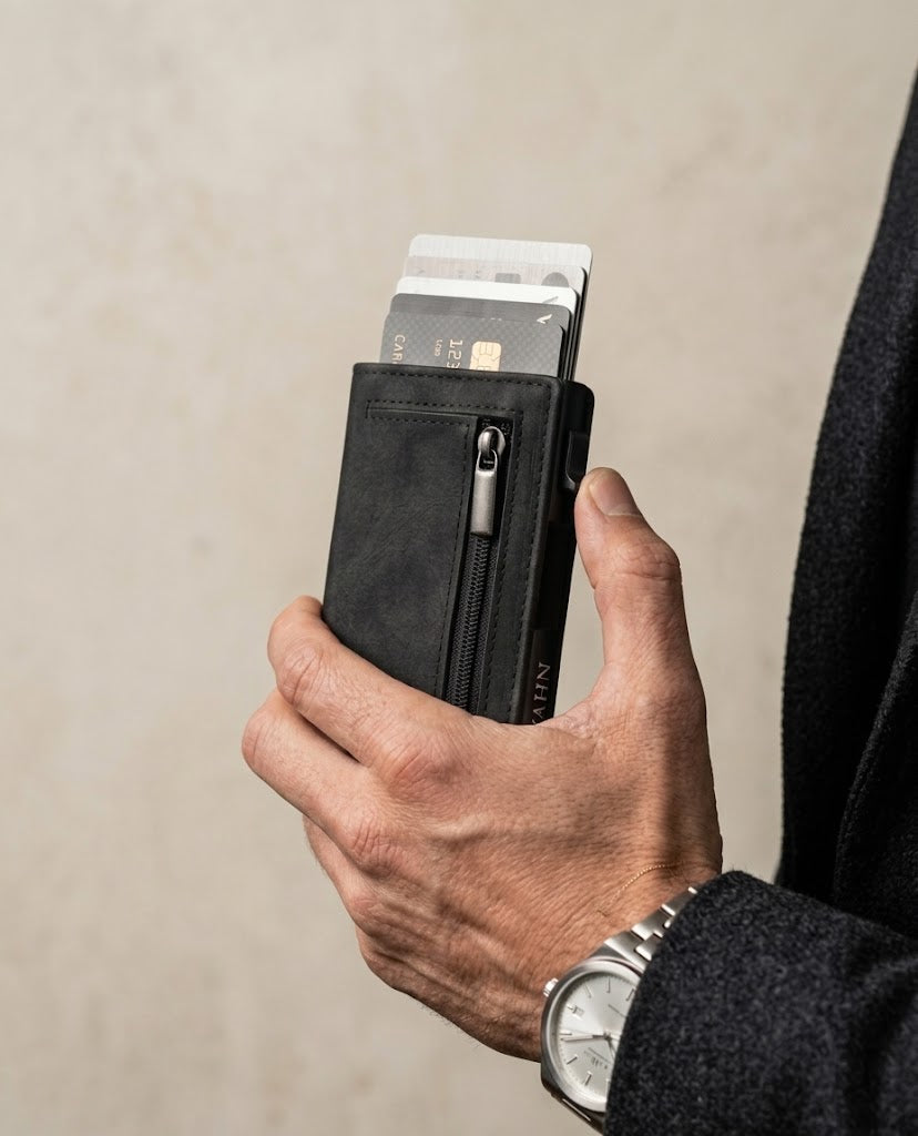 Portefeuille Minimaliste RFID - SecureEject™