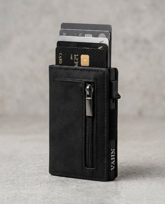 Portefeuille Minimaliste RFID — SecureEject™