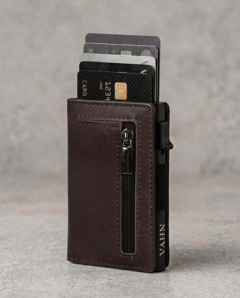Portefeuille Minimaliste RFID - SecureEject™